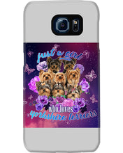 Load image into Gallery viewer, A Girl Loves Yorkshire Terrier Gift For Dog Lovers Phone case
