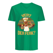 Load image into Gallery viewer, Vert Der Ferk Retro Vintage Gift For Cook Lovers Guys V-Neck
