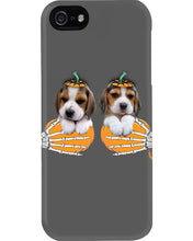 Load image into Gallery viewer, Beagle Hand Bones My Breast Gift For Dog Lovers Phone case
