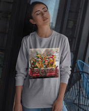 Load image into Gallery viewer, Giraffe Red Car Merry Christmas Gift For Giraffe Lovers Unisex Long Sleeve
