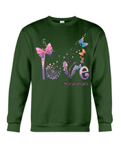 Load image into Gallery viewer, Love Butterflies Grandma Life Gift For Grandma Sweatshirt
