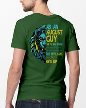 Load image into Gallery viewer, As An August I Am The Kind Of Man Lion Birthday Gift Guys Tee
