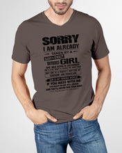 Load image into Gallery viewer, I'm Already Taken By December Sexy And Crazy Girl For Birthday Gift Guys V-Neck
