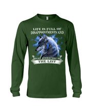 Load image into Gallery viewer, Life Is Full Of Disappoinments And Just Added You To The List Unisex Long Sleeve
