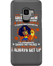 Load image into Gallery viewer, December Superwoman  Life Has Knocked Me Down Birthday Meaningful Gift Phone case
