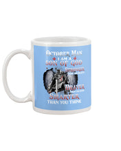 Load image into Gallery viewer, October Man Son Of God Birthday Meaningful Gift For Men Mug
