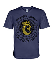 Load image into Gallery viewer, December Woman The Soul Of A Mermaid Birthday Meaningful Gift For Women Guys V-Neck
