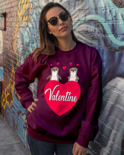 Load image into Gallery viewer, Couple Otter Valentine's Day Gift For Otter Lovers Sweatshirt

