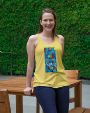 Load image into Gallery viewer, Lovely Phone Case In A World Where You Can Be Anything Be Kind Ladies Flowy Tank
