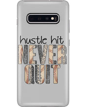 Load image into Gallery viewer, Baseball Hustle Hit Never Quit Gift For Lovers Phone case
