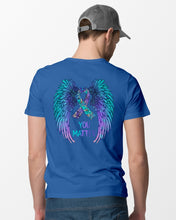 Load image into Gallery viewer, You Matter Ribbon Awareness With Angel Wings Guys Tee
