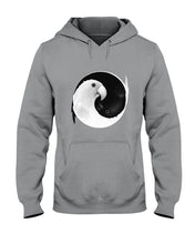 Load image into Gallery viewer, Vintage Funny Parrot Yinyang Black Anf White Gift For Parrot Lovers Hoodie
