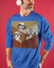 Load image into Gallery viewer, Three Cute Shih Tzu In Bag Gift For Dog Lovers Sweatshirt
