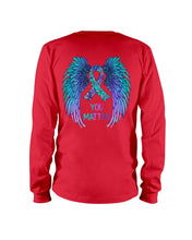 Load image into Gallery viewer, You Matter Ribbon Awareness With Angel Wings Unisex Long Sleeve
