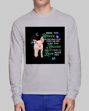Load image into Gallery viewer, Cute Pig Love Never Dies Gift For Pig Lovers Unisex Long Sleeve
