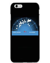 Load image into Gallery viewer, Pinpoint The Location In The Space Blue Phone case
