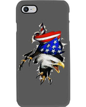 Load image into Gallery viewer, Eagle Giant Scratch USA Flag Gift For Women Phone case
