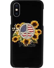 Load image into Gallery viewer, Peace Sign Sunflower Birthday Gift For Girls Phone case
