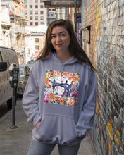 Load image into Gallery viewer, Embroidery Machine Flower Special Custom Design   For Girls Hoodie
