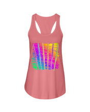 Load image into Gallery viewer, Six Flute Colorful Design Gift For Flute Lovers Ladies Flowy Tank
