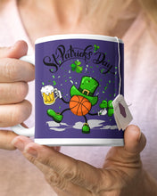 Load image into Gallery viewer, Basketball Saint Patrick's Day Gift For Basketball Lovers Mug
