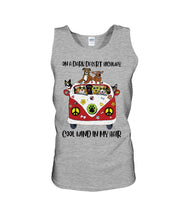 Load image into Gallery viewer, On A Dark Desert Highway Meaningful Gift For Dog Lovers Unisex Tank Top
