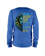Load image into Gallery viewer, As An August I Am The Kind Of Man Lion Birthday Gift Unisex Long Sleeve

