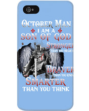 Load image into Gallery viewer, October Man Son Of God Birthday Meaningful Gift For Men Phone case
