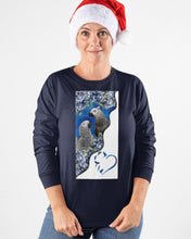 Load image into Gallery viewer, Magical Gray Couple African Parrot Gift For Bird Lovers Unisex Long Sleeve
