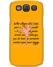 Load image into Gallery viewer, Ballet Words Pink Pattern Gift For Ballet Dancer Phone case
