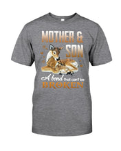 Load image into Gallery viewer, Mother And Son A Bond That Can't Be Broken Guys Tee
