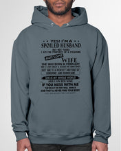 Load image into Gallery viewer, I'm A Spolied Husband But Not Yours  - Awesome Wife Was Born In February Hoodie
