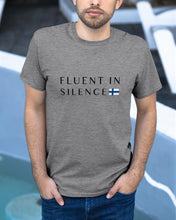 Load image into Gallery viewer, Fluent In Silence Custom Design For Personalized Nation Gift Guys Tee
