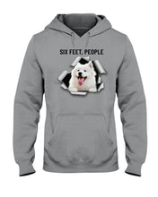 Load image into Gallery viewer, Six Feet People Alaska Husky  Unique Custom Design For Dog Lovers Hoodie
