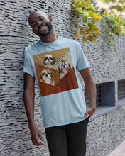 Load image into Gallery viewer, Three Cute Shih Tzu In Bag Gift For Dog Lovers Guys Tee
