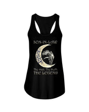 Load image into Gallery viewer, I Love You To The Moon And Back Gift For Son-In-Law Ladies Flowy Tank
