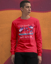 Load image into Gallery viewer, I'm Lonely I Miss My Husband Butterfly Gift For Lover Unisex Long Sleeve
