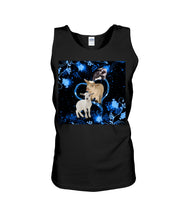 Load image into Gallery viewer, Lovely Phone Case Twinkling Blue Heart Gift For Goat Lovers Unisex Tank Top
