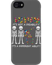 Load image into Gallery viewer, Autism It's A Different Ability Gift For Autism People Phone case
