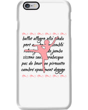 Load image into Gallery viewer, Ballet Words Pink Pattern Gift For Ballet Dancer Phone case
