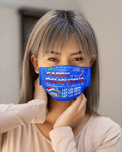 Load image into Gallery viewer, Weather Outside Frightful Sewing Let Us Sew Cloth Face Mask

