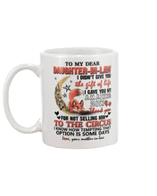 Load image into Gallery viewer, Gift For   Daughter-in-law I Gave You My Amazing Son   Custom Design Mug
