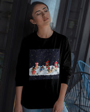 Load image into Gallery viewer, Night Christmas Chihuahua Cool Weather Gift For Dog Lovers Unisex Long Sleeve
