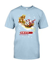 Load image into Gallery viewer, Baseball Xmas Sleigh Loading Gift For Baseball Lovers Guys Tee
