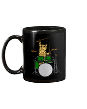 Load image into Gallery viewer, Cat Play Drum Funny Gift For Cat Lovers Mug
