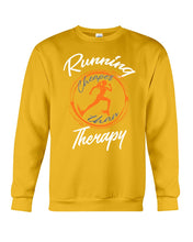 Load image into Gallery viewer, Running Cheaper Than Therapy Gift For Running Lovers Sweatshirt
