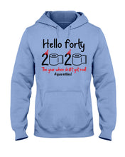Load image into Gallery viewer, Black Phone Case Hello Forty 2020 The Year When Shit Got Real Trending Hoodie
