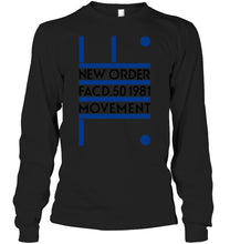 Load image into Gallery viewer, New Order Facd 501981 Movement Simple Unique Custom Design Unisex Long Sleeve

