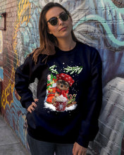 Load image into Gallery viewer, Yorkshire Terrier Loves Drinking Hot Latte Gift For Dog Lovers Sweatshirt
