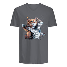 Load image into Gallery viewer, Vintage Funny Cat Love Trending Gift For Cat Lovers Guys V-Neck
